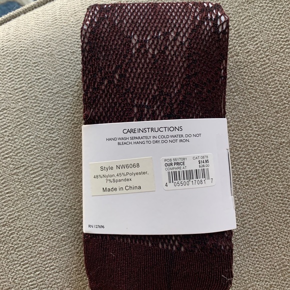 Python Net Tights by Nine West - Picture 2 of 3